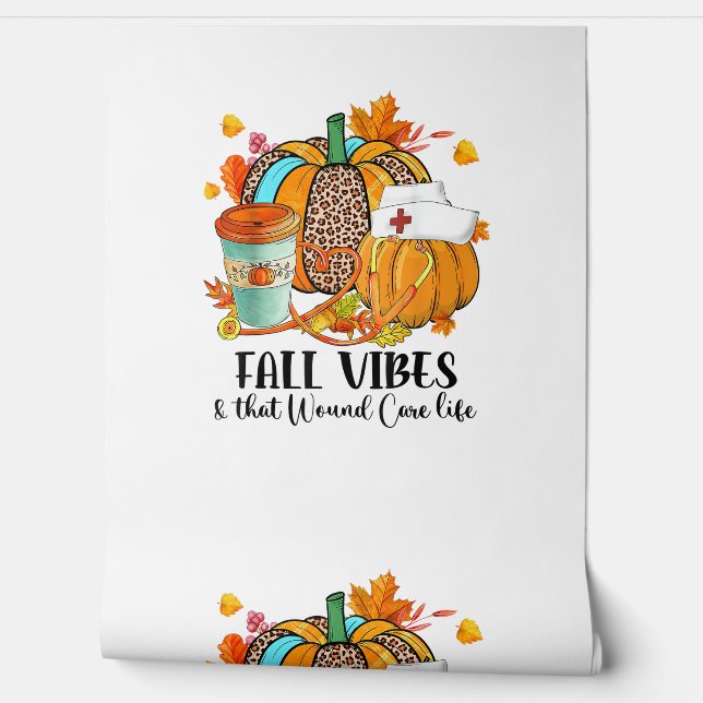 Fall Vibes & That Wound Care Life Autumn Lover Tha Wallpaper (Unrolling)