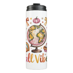 Fall Vibes Thermal Tumbler