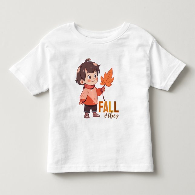 Fall vibes toddler T-shirt (Front)