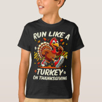 Fall Vibes Turkey Trot Run Like A Turkey On Thanks