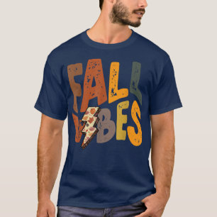 Fall Vibes Vintage Fall Yall Hello Fall Autumn Mum T-Shirt