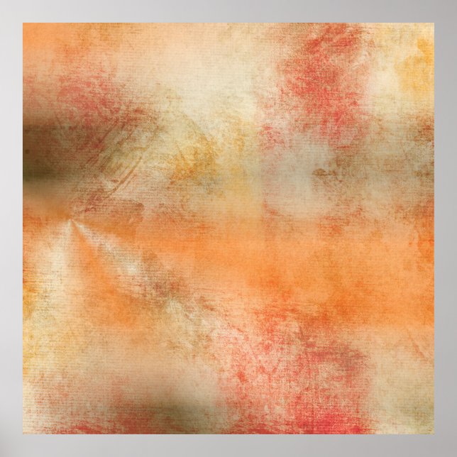 Fall vibrant background paper poster (Front)