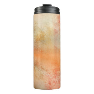 Fall vibrant background paper thermal tumbler
