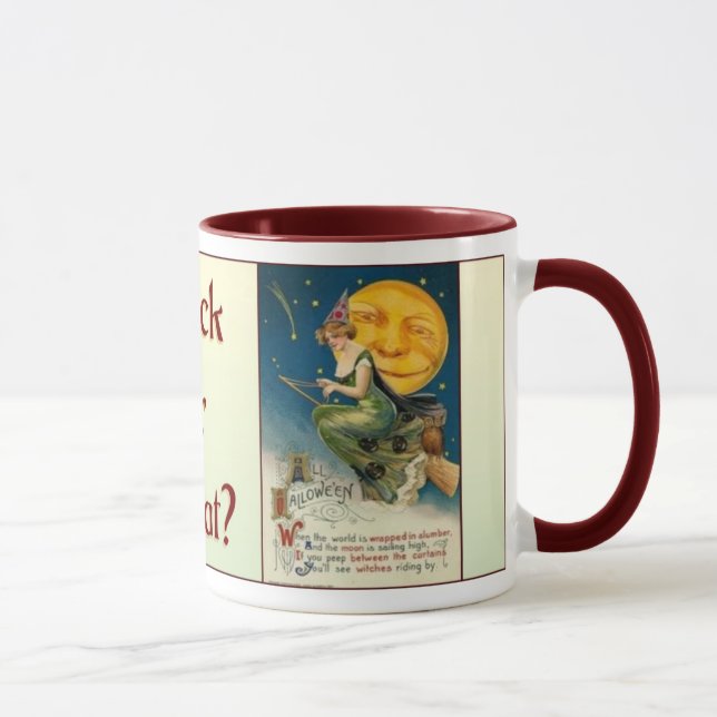 Fall-Vintage Halloween Mug -1 (Right)