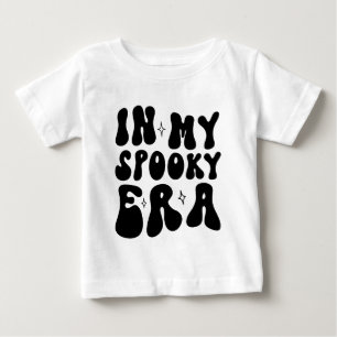 Fall Vintage In My Spooky Era Retro Halloween Baby T-Shirt