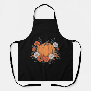 Fall Vintage Pumpkin Autumn Thanksgiving Apron