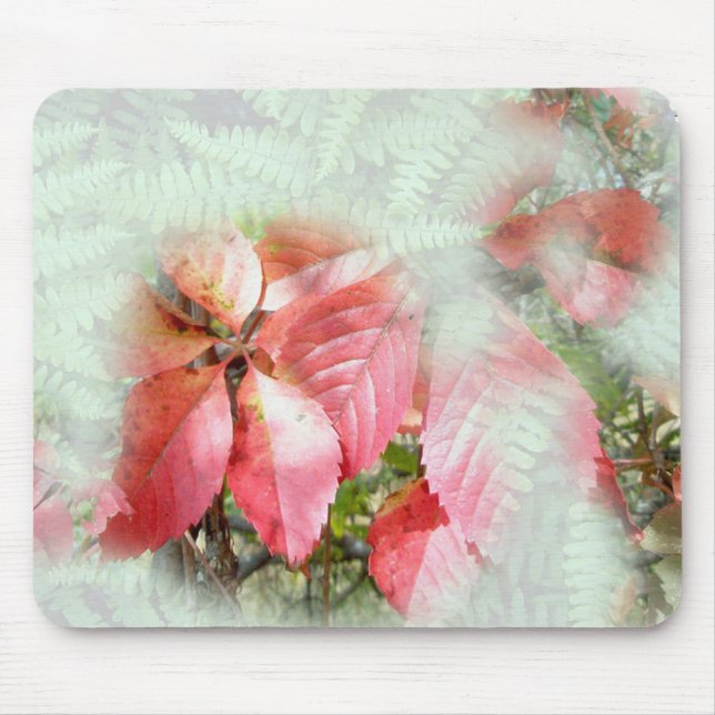 Fall Virginia Creeper Vine Mouse Mat (Front)