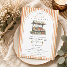 Fall Watercolor Fresh Off The Market Bridal Shower