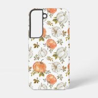 Fall Watercolor Pumpkin Pattern
