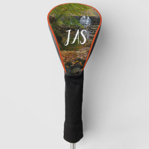 Fall Waterfall and Creek Pennsylvania Nature Golf Head Cover