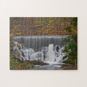 Fall Waterfall Jigsaw Puzzle