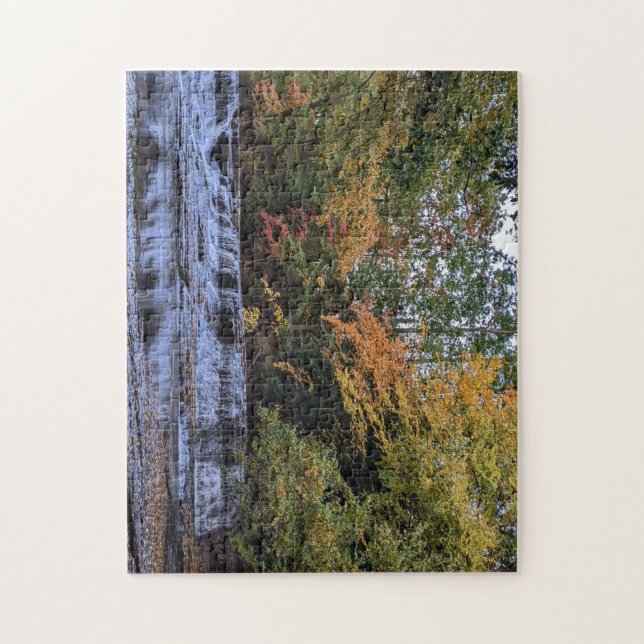 Fall Waterfall Puzzle (Vertical)