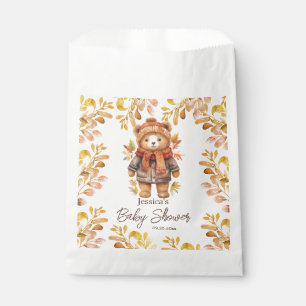 Fall We Can Bearly Wait Baby Shower Favour Bags