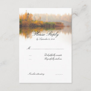 Fall Wedding RSVP