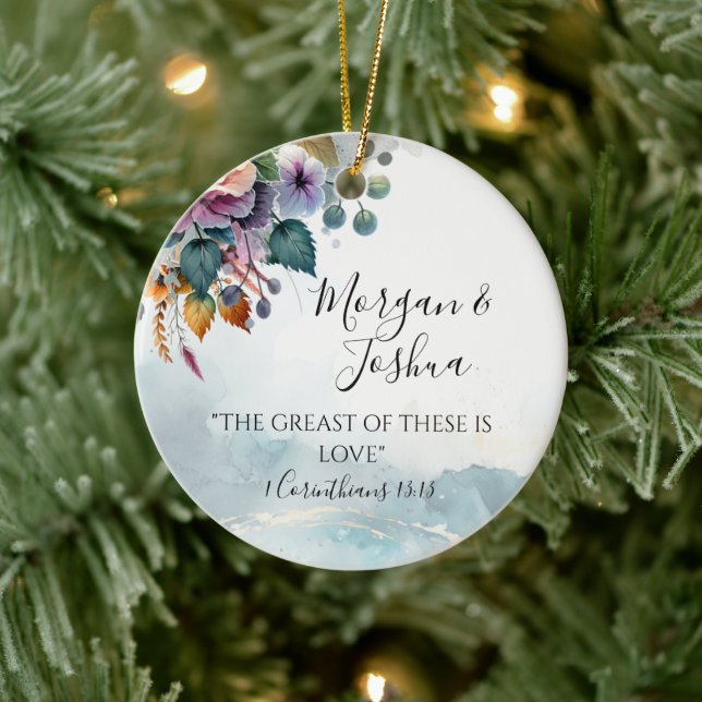 Fall Weddings Ceramic Tree Decoration (Tree)