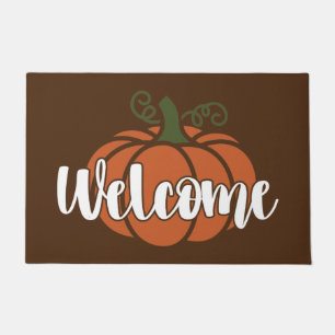 Fall Welcome Door Mat