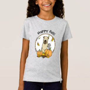 Fall Wheaten Terrier (wheaten 1b2) Pumpkins Cute T-Shirt