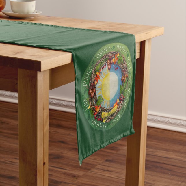 Fall Wheel of the Year Altar Cloth (In Situ)