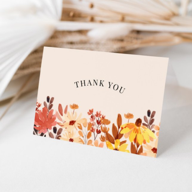 Fall Wildflower Terracotta Thank You (Creator Uploaded)