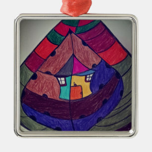 Fall/Winter Metal Ornament Design