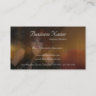 Fall Witch Design 1 Business Cards
