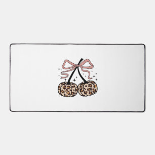 Fall with Pumpkin Background Autumn Season Printab Desk Mat