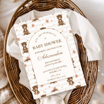 Fall Woodland Animals Baby Shower