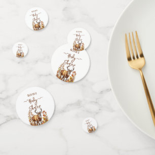Fall Woodland Deer Baby Shower Balloon Confetti