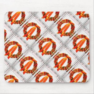 Fall Wreath Mouse Mat