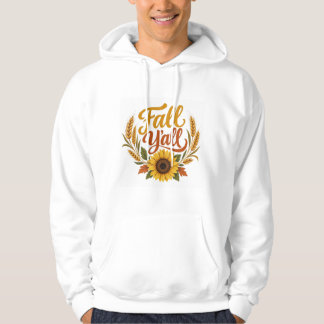 Fall Y’all Southern Autumn T-Shirt Hoodie