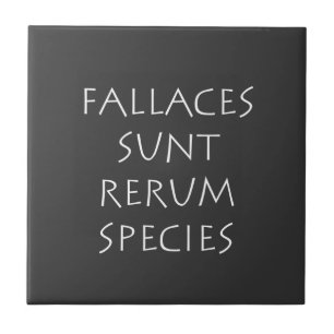 Fallaces sunt rerum species tile