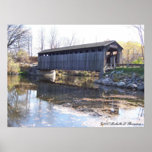 Fallasburg Covered Bridge Poster