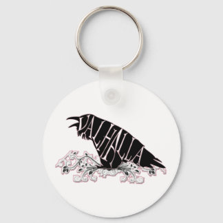 Fallegur Raven Valhalla Key Ring