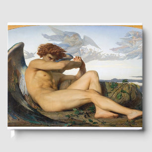 Fallen Angel Alexandre Cabanel Original Guest Book