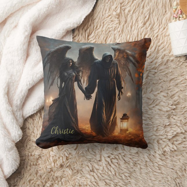 Fallen Angel Couple Cushion (Blanket)