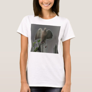 Fallen Angel Dove Ladies T Shirt