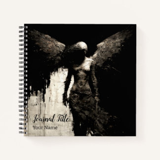Fallen Angel Journal — Custom Name & Title