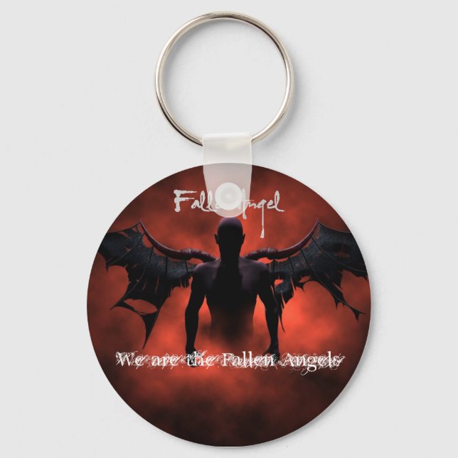 Fallen Angel Keychain (Front)