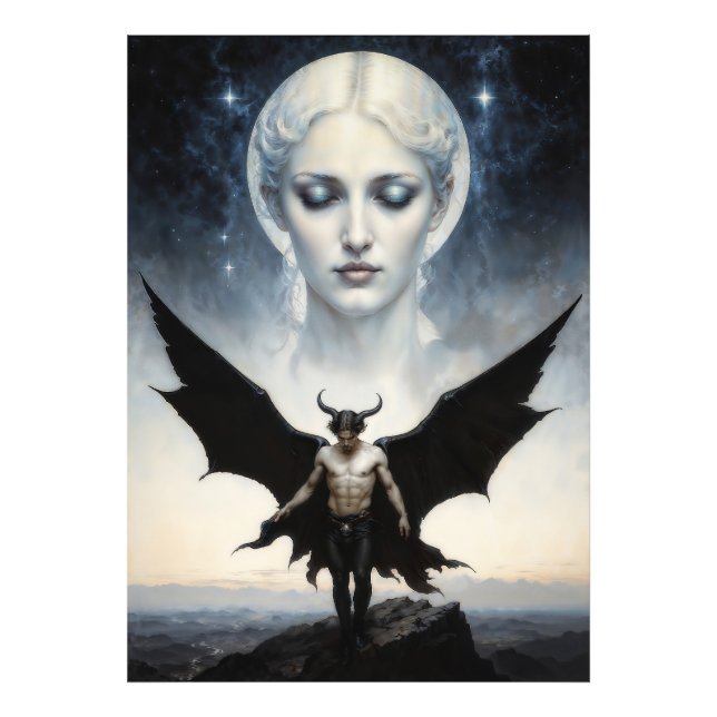 Fallen Angel Lucifer  Photo Print (Front)