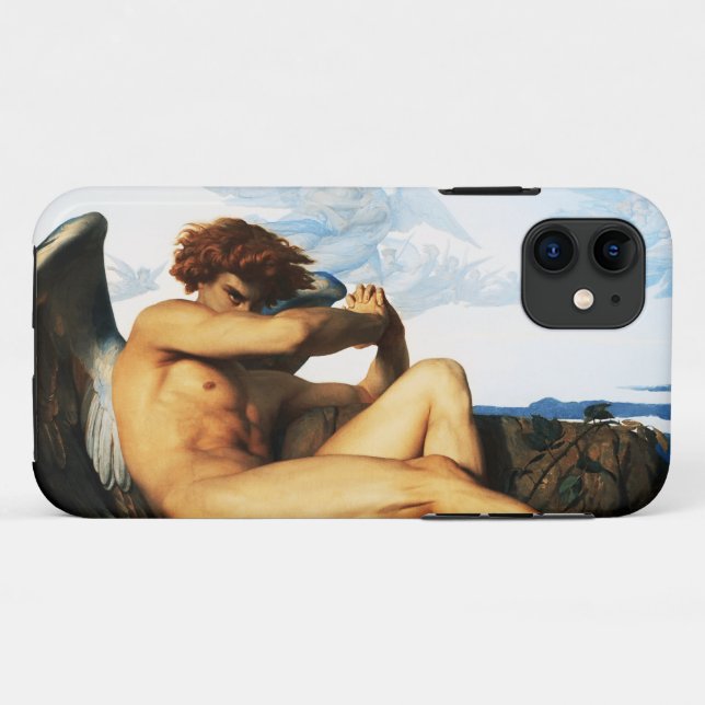Fallen Angel painting by Alexandre Cabanel  Case-Mate iPhone Case (Back (Horizontal))