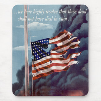 Fallen But Not Forgotten Mouse Mat