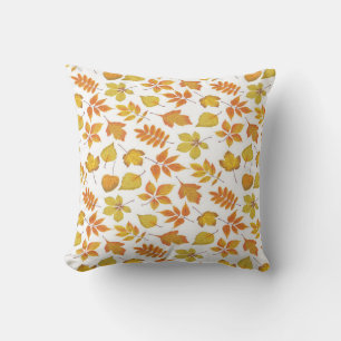 fallen leaves cushion