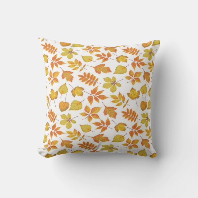 fallen leaves cushion (Front)