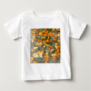 fallen leaves in rain baby T-Shirt