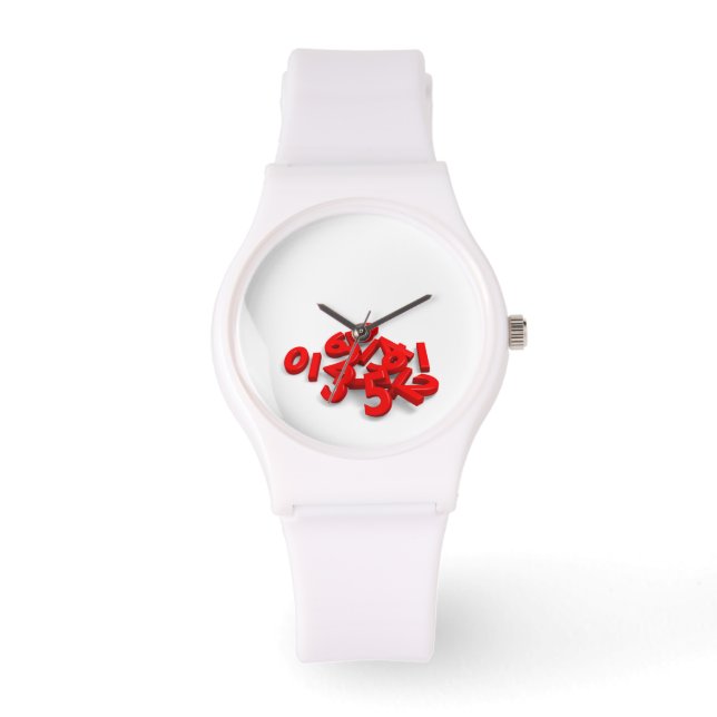 Fallen Numbers Watch (Front)