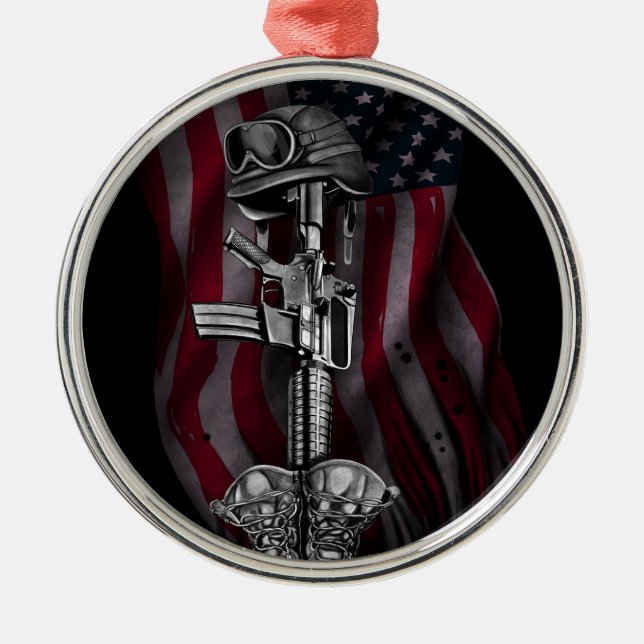 fallen soldier.jpg metal tree decoration (Front)