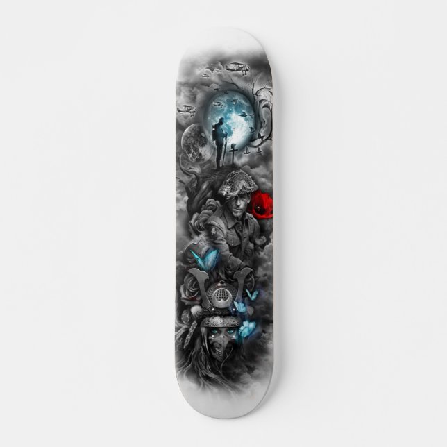 Fallen Warrior Deck Skateboard (Front)