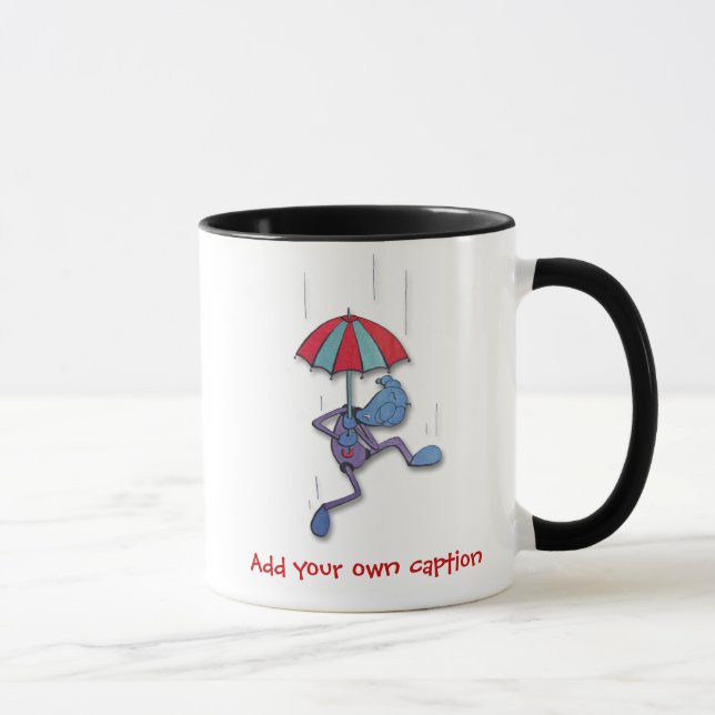 Falling! Add You Own Caption mug (Right)