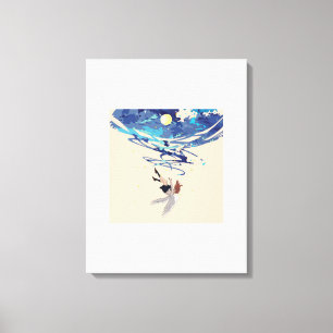 "Falling Angel" Canvas Art