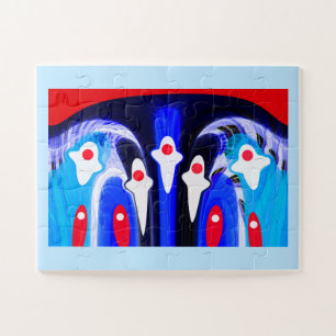 Falling angels jigsaw puzzle